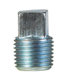 PLUG SQ HEAD 1/2" GALV