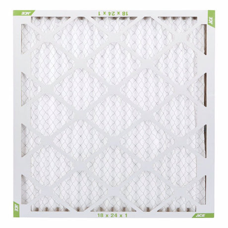 Ace 18 in. W X 24 in. H X 1 in. D Synthetic 8 MERV Pleated Air Filter 1 pk