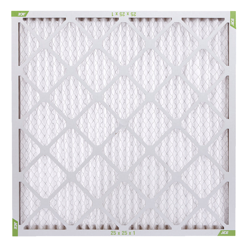 Ace 25 in. W X 25 in. H X 1 in. D Synthetic 8 MERV Pleated Air Filter 1 pk
