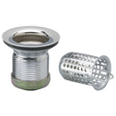 Ace 2-1/2 in. D Stainless Steel Brass Bar Sink Strainer Basket
