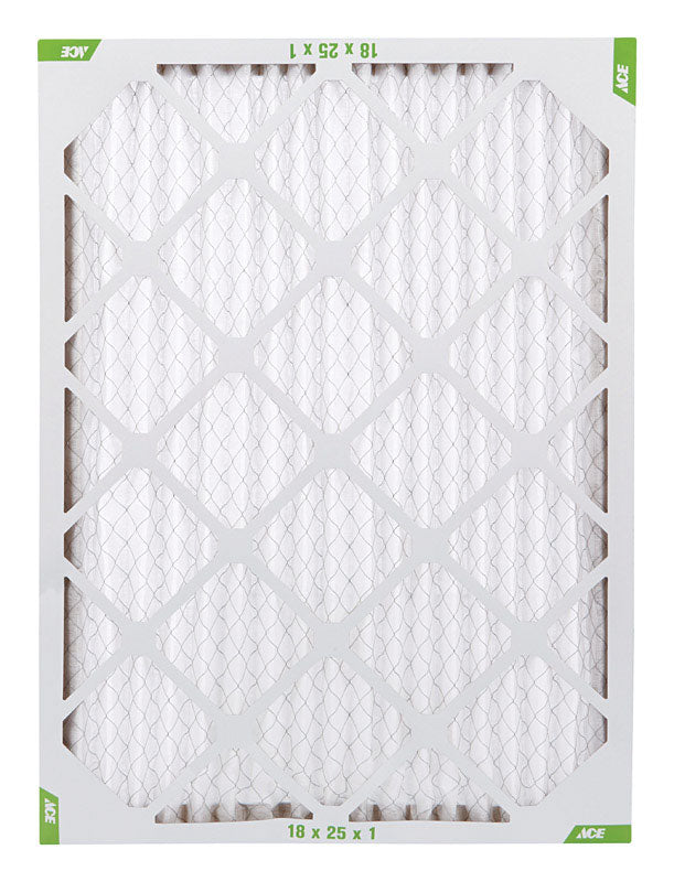 Ace 18 in. W X 25 in. H X 1 in. D Synthetic 8 MERV Pleated Air Filter 1 pk