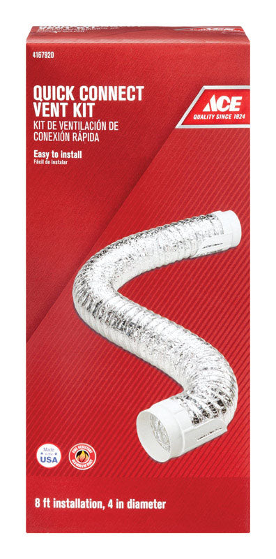 DRYER VENT KIT 8FT