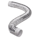 Ace 96 in. L X 4 in. D Silver/White Aluminum Dryer Vent Kit