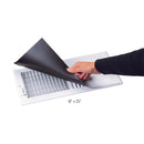 Deflect-O Jordan 15 in. H X 8 in. W 1-Way White ABS Plastic Magnetic Vent Cover