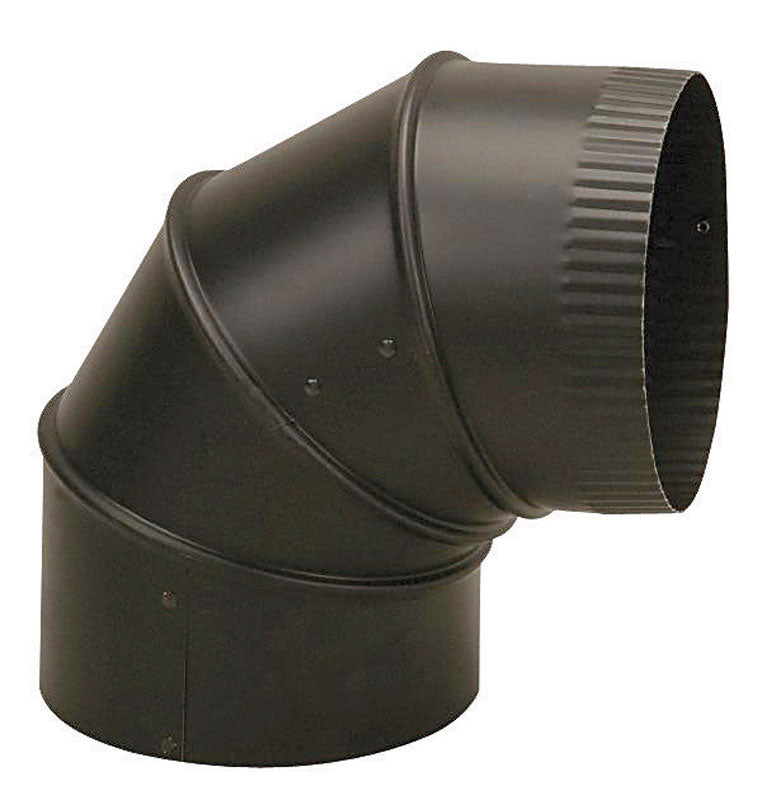 ELBOW 28GA 4"BLK