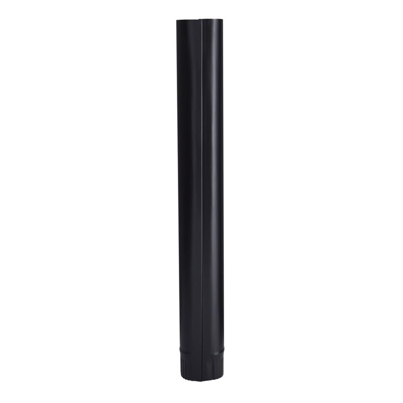 STOVPIPE BLK 28GA 4X24"