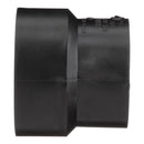 Charlotte Pipe 4 in. Hub X 3 in. D Hub ABS Coupling