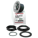 Ace 2-1/2 in. D Chrome Plastic Junior Duo Strainer Multicolored