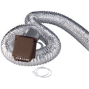 Ace 96 in. L X 4 in. D Brown Aluminum Dryer Vent Kit