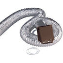 Ace 96 in. L X 4 in. D Brown Aluminum Dryer Vent Kit