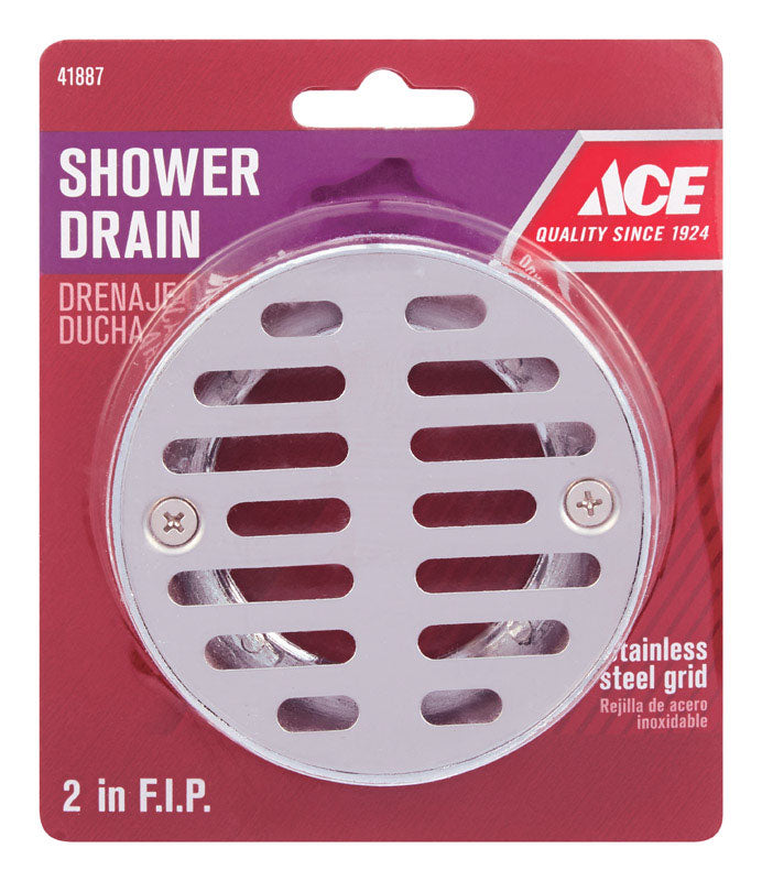 DRAIN SHOWER 2" SS ACE