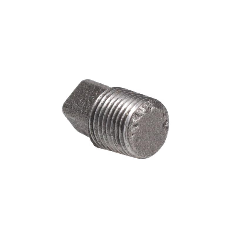 STZ Industries 1/8 in. MIP each Black Malleable Iron Plug