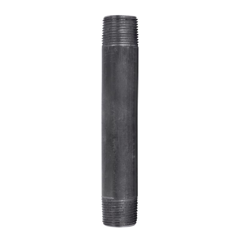 NIPPLE BLACK 3/4"X7"