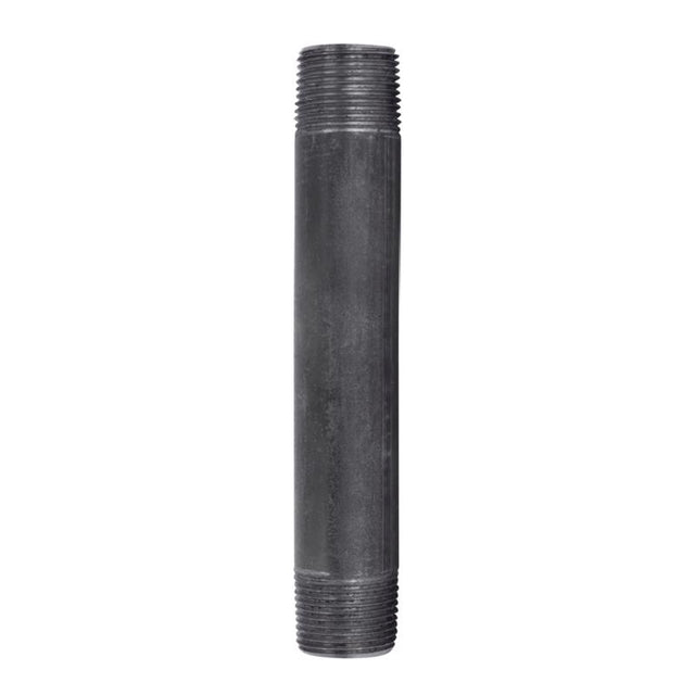 NIPPLE BLACK 3/4"X7"