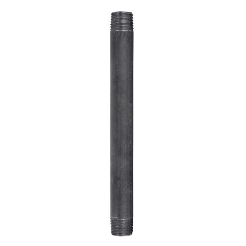 NIPPLE BLACK 3/4"X9"