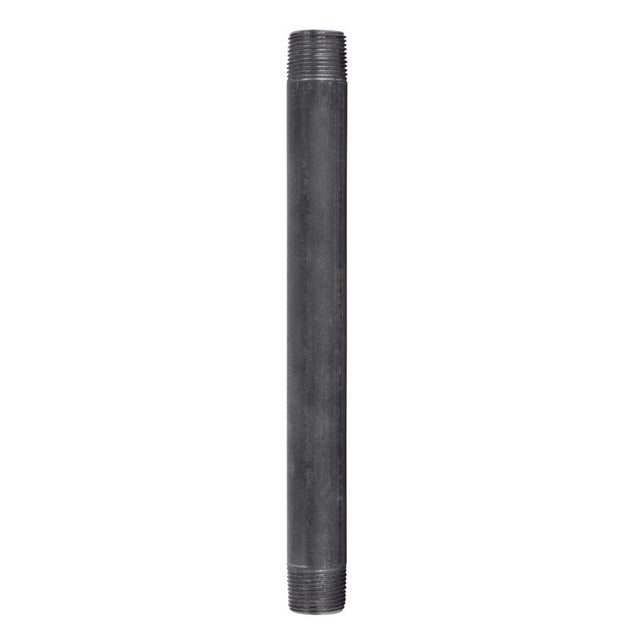 NIPPLE BLACK 3/4"X9"