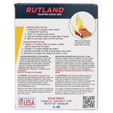 Rutland Safe Lite Wood Fire Starter 10 min 144 pk