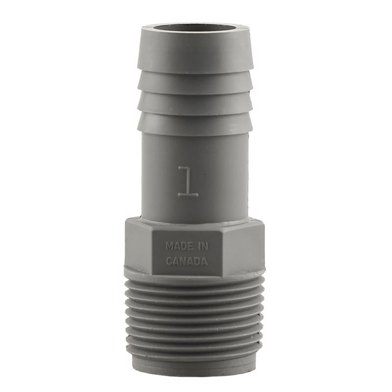 ADAPTR INSRT POLY 1" MPT