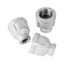 STZ Industries 1/2 in. FIP each X 1/8 in. D FIP Galvanized Malleable Iron Reducing Coupling