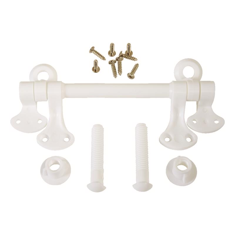 Ace Toilet Seat Hinge White Plastic