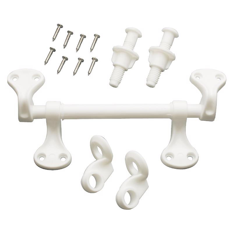 Ace Toilet Seat Hinge White Plastic