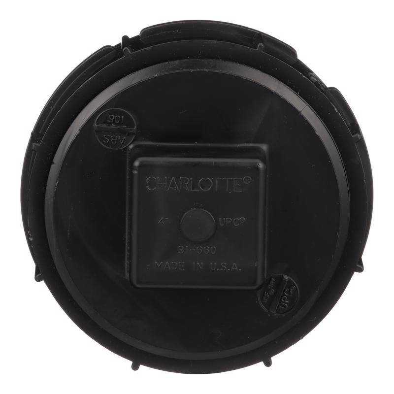 Charlotte Pipe 4 in. Spigot X 4 in. D FPT ABS Adapter