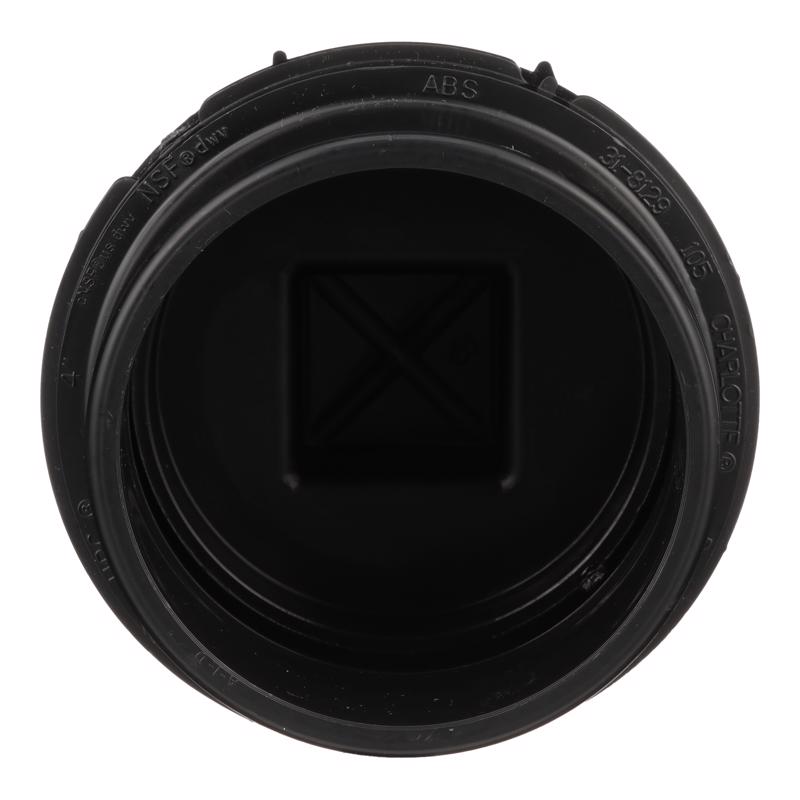 Charlotte Pipe 4 in. Spigot X 4 in. D FPT ABS Adapter