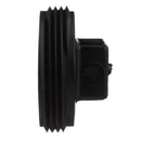 Charlotte Pipe 2-1/2 in. MPT X 2-1/2 in. D MPT ABS Plug