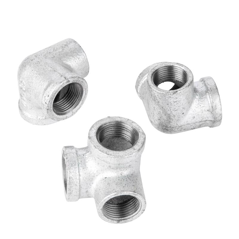 STZ Industries 3/4 in. FIP each X 3/4 in. D FIP 3/4 in. D FIP Galvanized Malleable Iron Side Out Elb