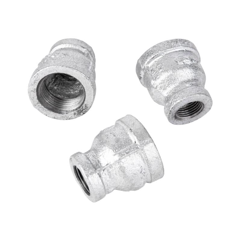 STZ Industries 2 in. FIP each X 1/2 in. D FIP Galvanized Malleable Iron Reducing Coupling