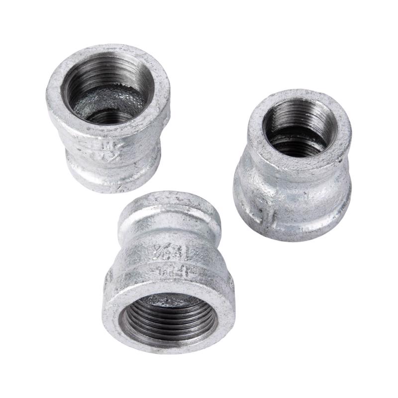 STZ Industries 2 in. FIP each X 3/4 in. D FIP Galvanized Malleable Iron Reducing Coupling