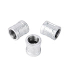 STZ Industries 2-1/2 in. FIP each X 2-1/2 in. D FIP Galvanized Malleable Iron Coupling
