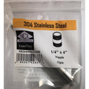 NIPPLE SS 1/4" X 4"