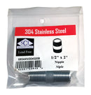 NIPPLE SS 1/2" X 2"