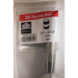 NIPPLE SS 1/2" X 4.5"