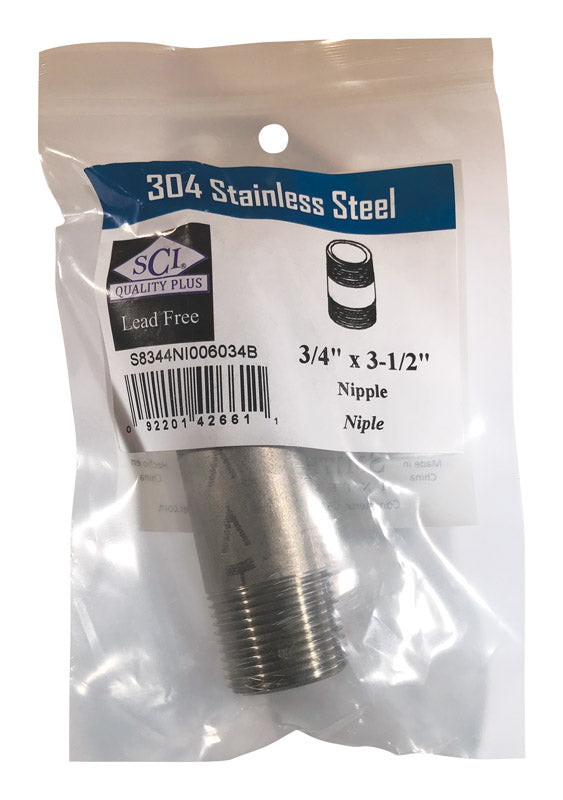 NIPPLE 3/4"X3-1/1"