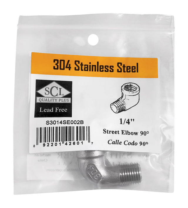 STRT ELBW 90D 1/4"