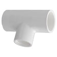 TEE PVC40 1X1"SX1/2"FPT