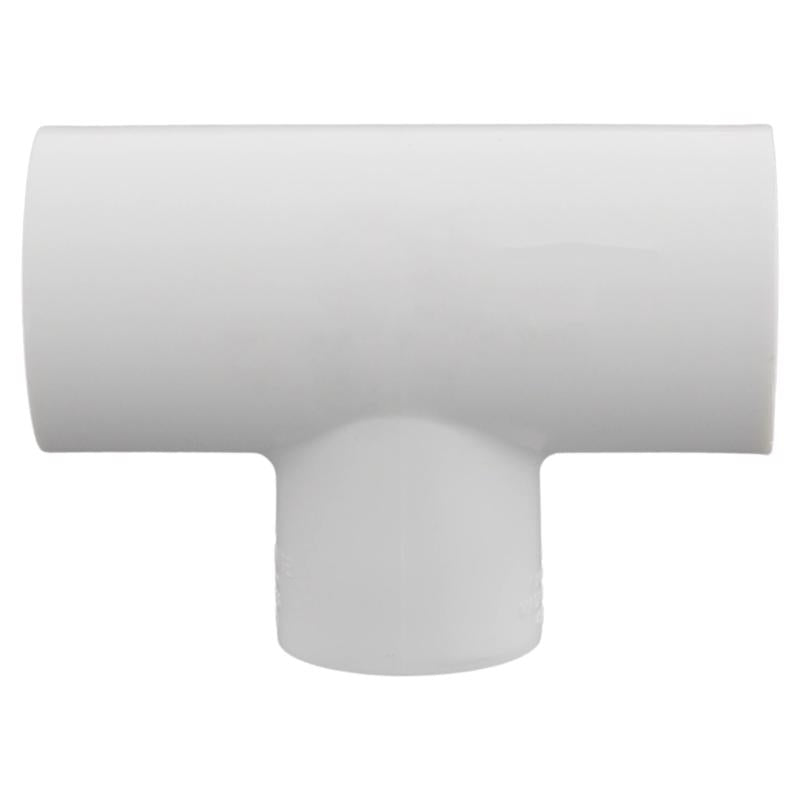 Charlotte Pipe Schedule 40 1 in. Slip X 1 in. D Slip PVC Reducing Tee 1 pk