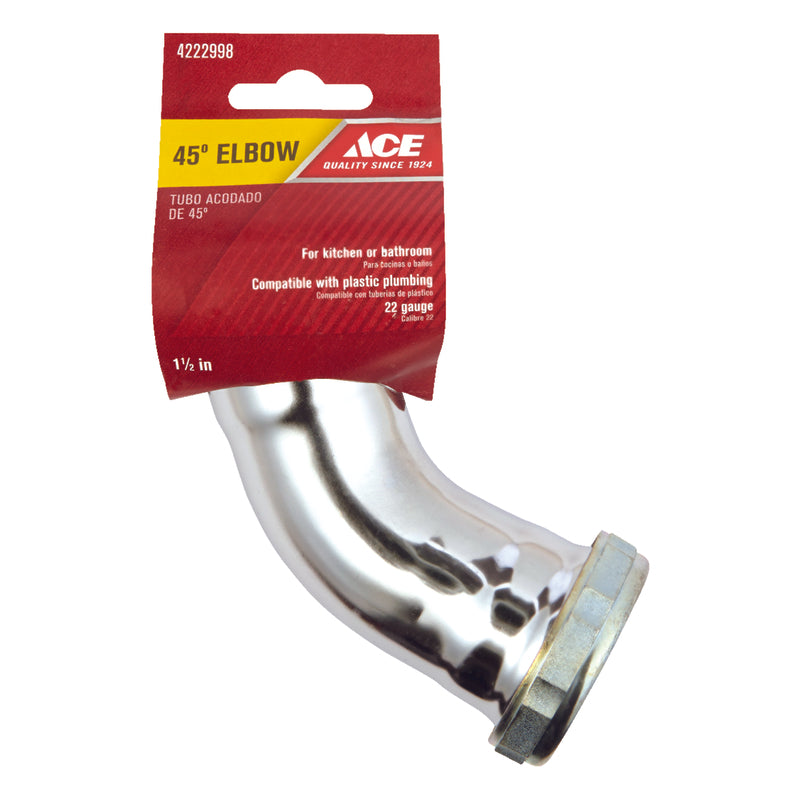 45D ELBOW 1-1/2" 22GA