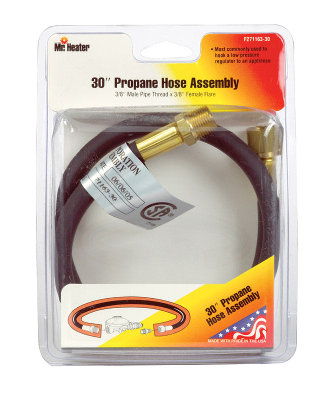 HOSE ASEMBLY BLK/GLD 30"