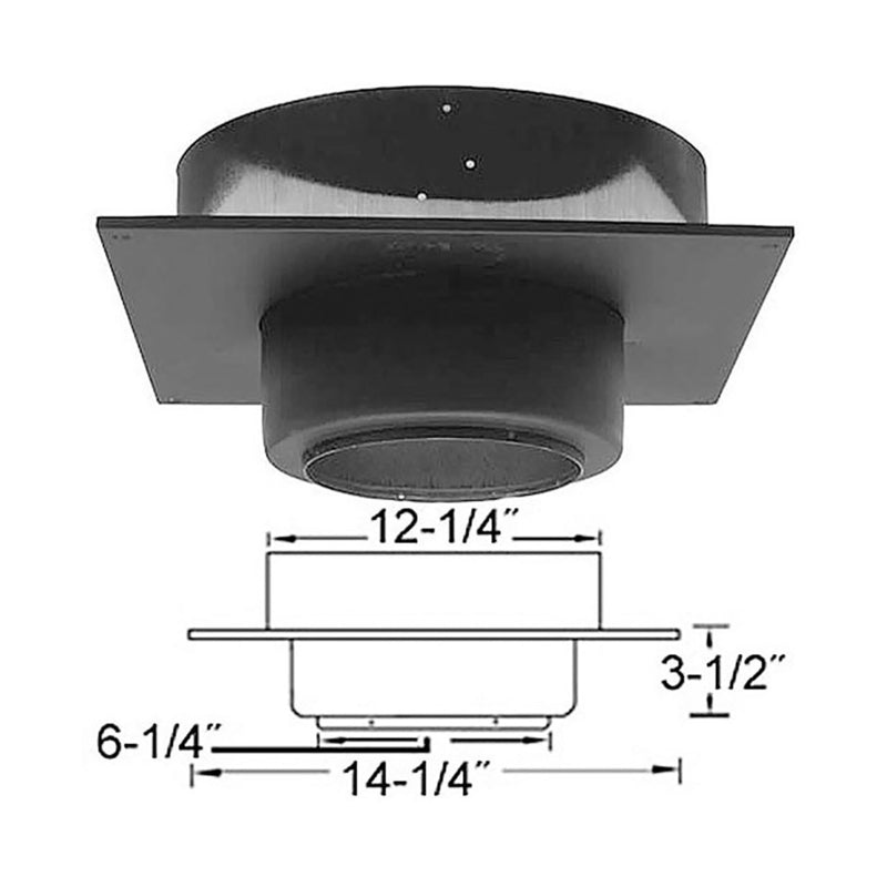 SUPPORT KIT CEIL6"6T-FSP