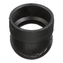 Charlotte Pipe 1-1/2 in. Hub X 1-1/2 in. D Hub ABS 60 Degree Elbow