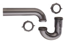 ACE 1-1/2 in. Slip in. X 1-1/2 in. D Slip Plastic 1-1/2 in. P-Trap with Union 1 pk