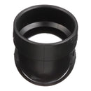 Charlotte Pipe 2 in. Hub X 2 in. D Hub ABS 60 Degree Elbow