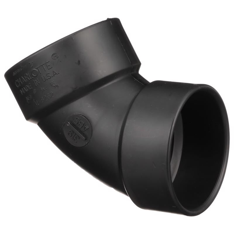 ELBOW 60 ABS DWV 3" HXH