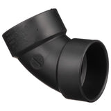 ELBOW 60 ABS DWV 3" HXH