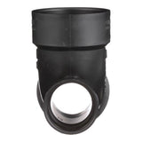 Charlotte Pipe 3 in. Hub X 3 in. D Hub ABS 90 Degree Elbow