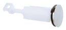Ace 1-3/16 in. Polished Chrome Plastic Pop-Up Plunger