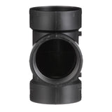 Charlotte Pipe 2 in. Hub X 2 in. D Hub ABS Flush Cleanout Tee
